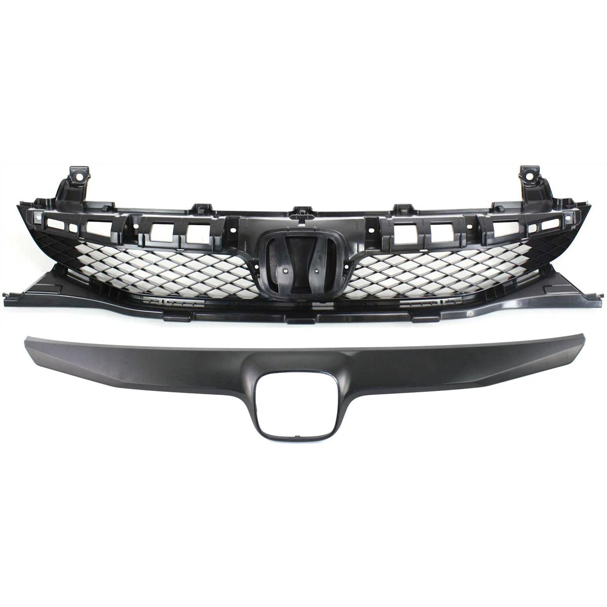 Grille Assembly Kit for Honda Civic Sedan (2009–2011) - Emblem Provision