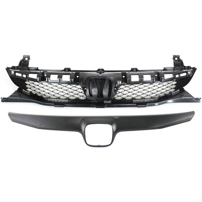 Grille Assembly Kit for Honda Civic Sedan (2009–2011) - Emblem Provision