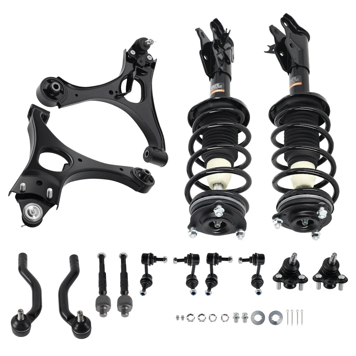 Front Struts with Control Arms and Sway Bars for Honda Civic (2006–2011)