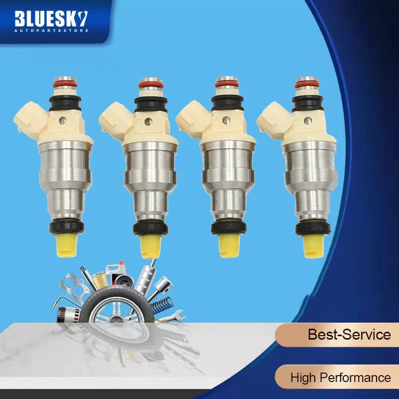 4 Fuel Injectors for Suzuki Tracker, Sidekick, X-90 1.6L (1996-1998)