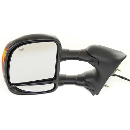 Tow Mirror Left Side for 2002-2007 Ford F-350 Super Duty, Power Heated