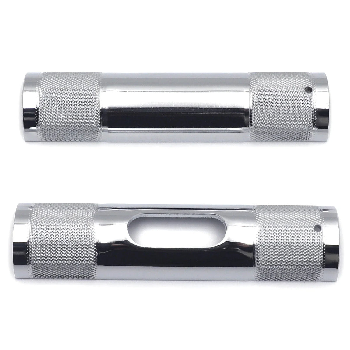 Steel Handlebar Riser Adapter, Chrome Finish, 1'' to 1.25'' for Harley