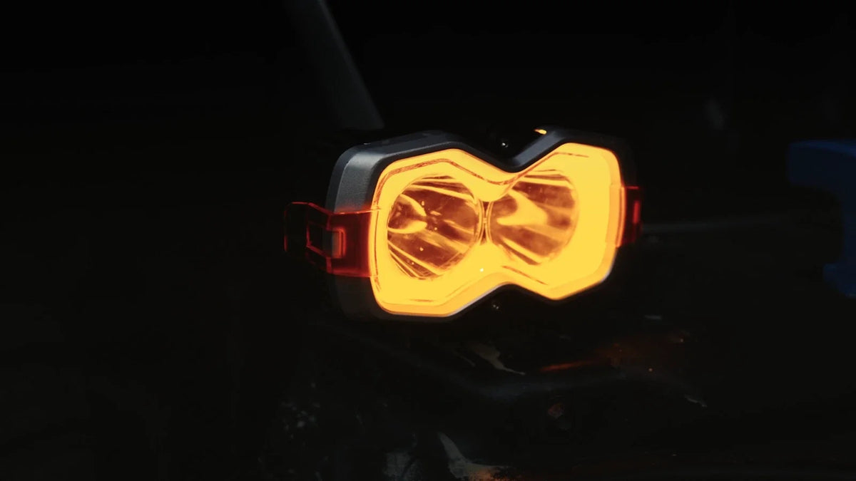 2X NOVSIGHT HALO 6" LED Work Light Pods for Truck SUV (Off Road)