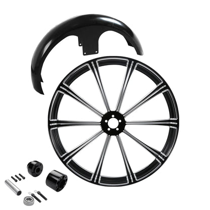 26" Rim Hub Front Wheel for Harley Touring Glide (2008–Present)