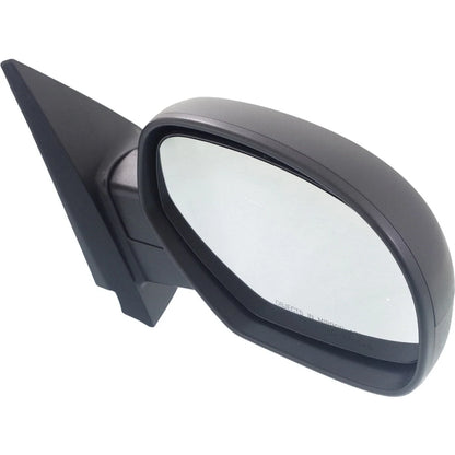 Manual Fold Passenger Side Mirror for Chevy Yukon (Black)