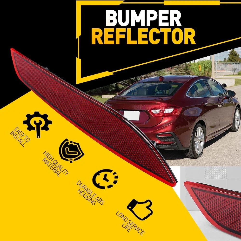 Right Side Reflector Light Case for Chevrolet Cruze 2016-2019