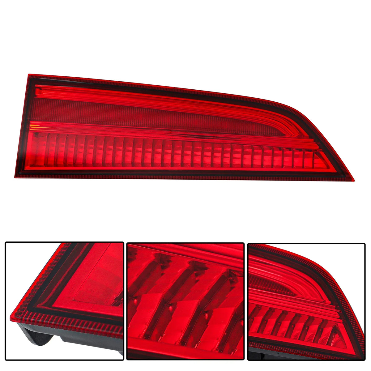 Rear Inner Left Tail Light for Honda Pilot 2016-2018 Halogen Chrome