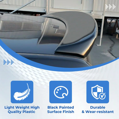 Matte Black Trunk Rear Spoiler Wing Lip for Chrysler 300 300S (2011–2023)