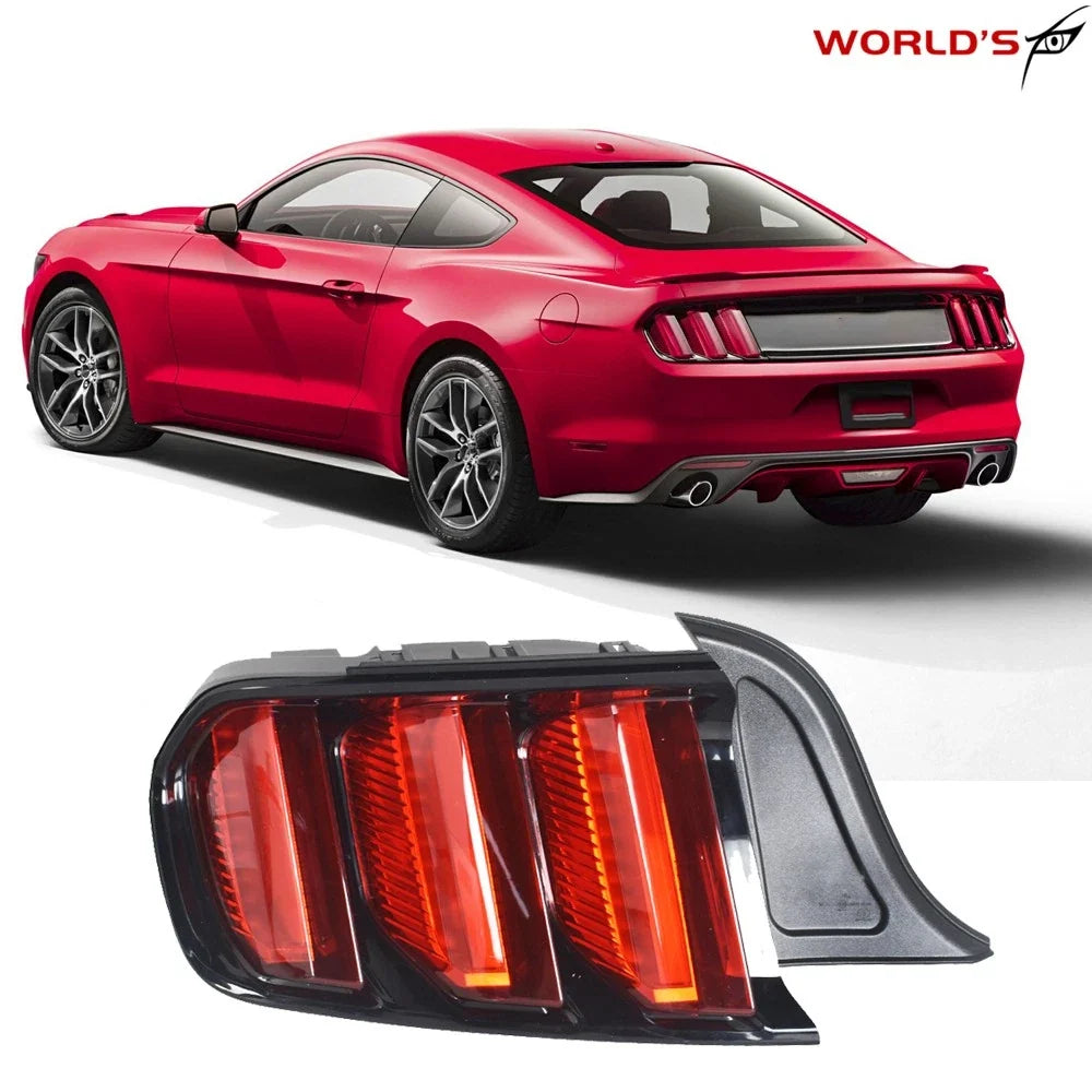 LED Tail Light Assembly for Ford Mustang (2015–2020) Left Side Sequential