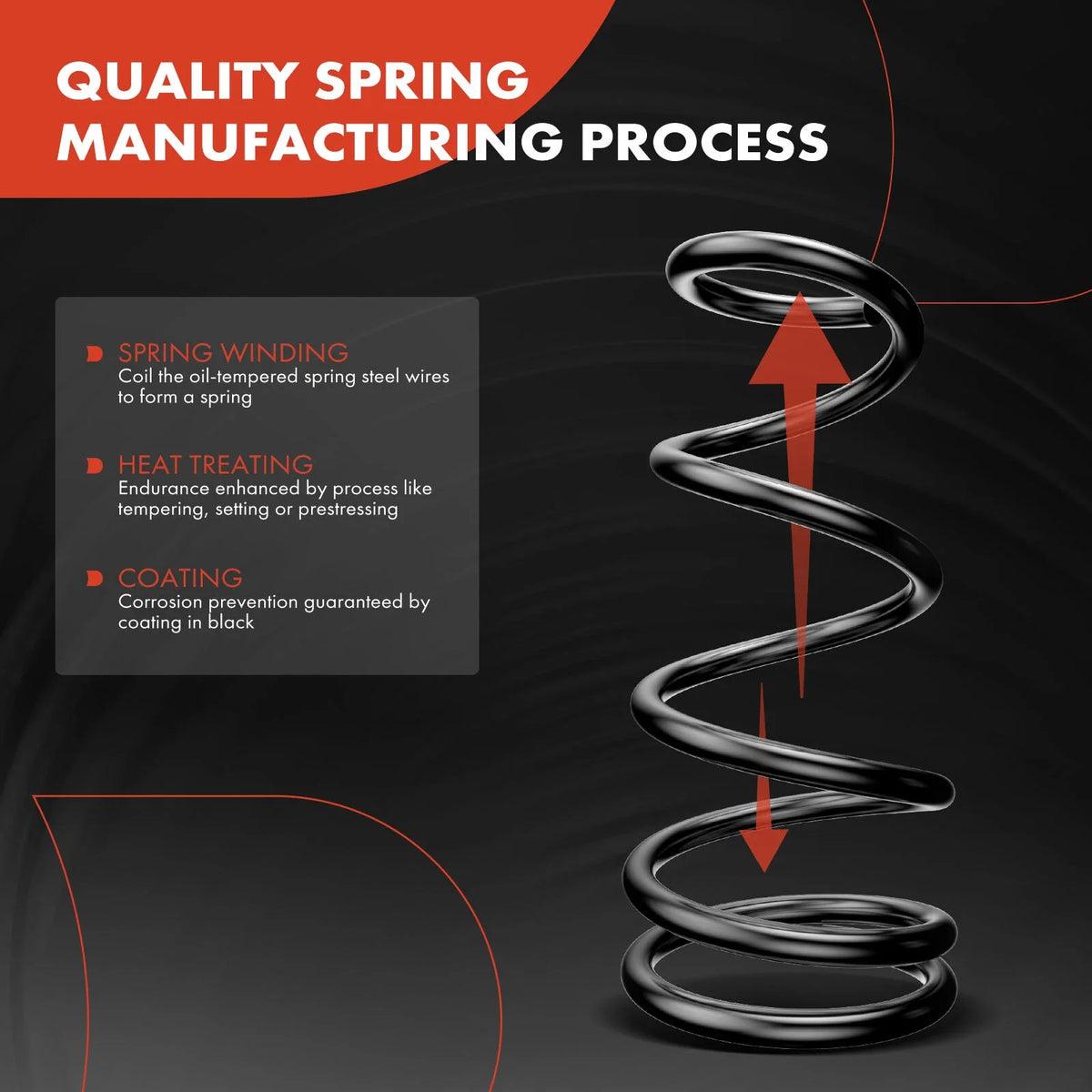 Coil Springs Front Pair for Nissan Altima 2002-2004 - 2X