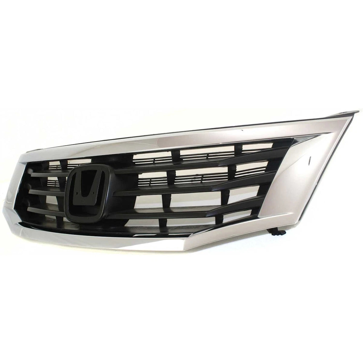 Grille Bumper Cover Kit for Honda Accord (2008–2010) Chrome Shell Paintable