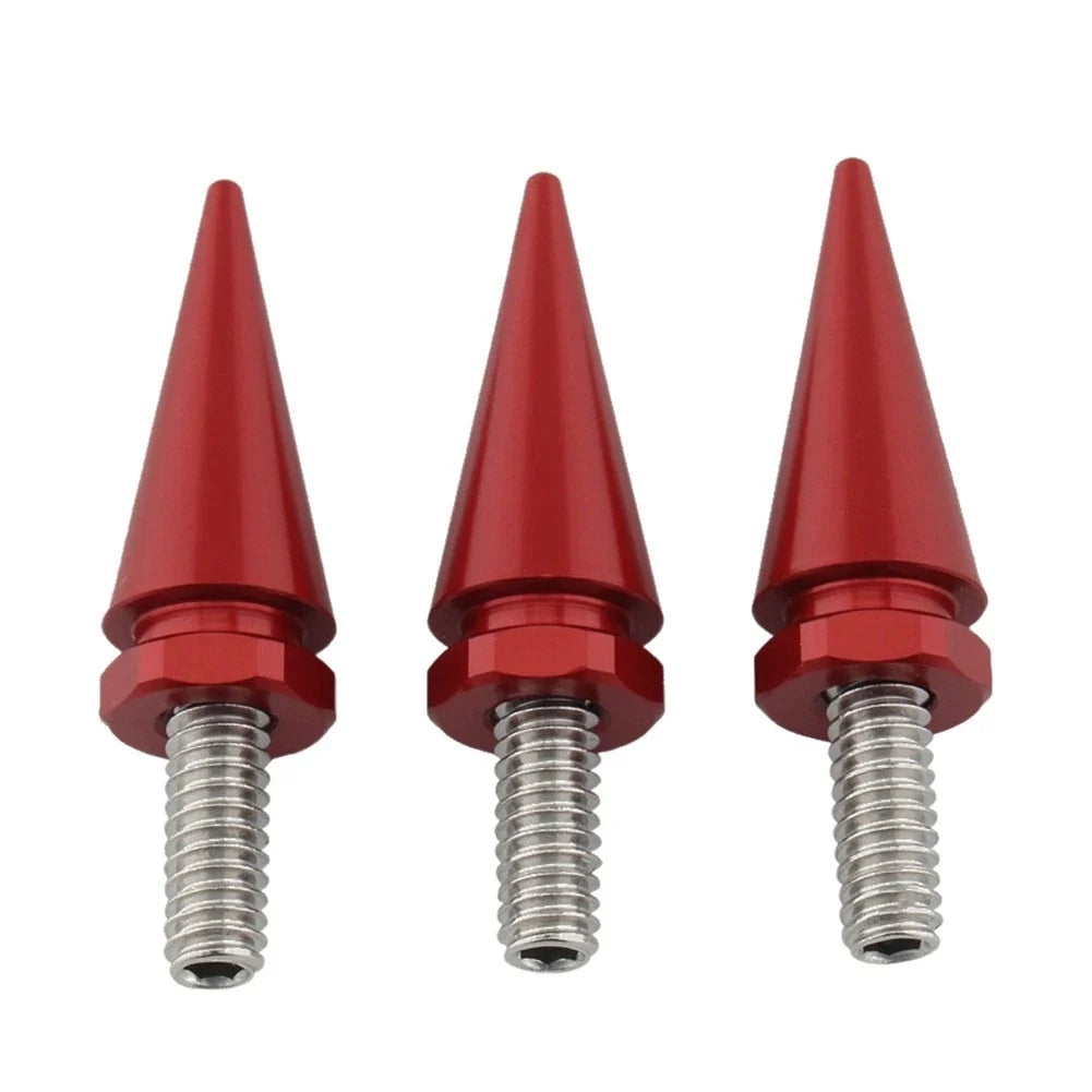 6mm Red Windscreen Screws for Harley Electra Glide (1996–2013)