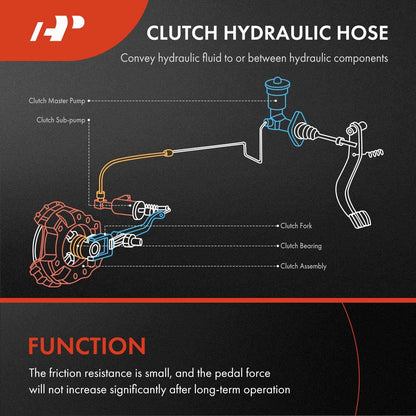Clutch Hose Line for Nissan Altima 2002-2006 Hydraulic