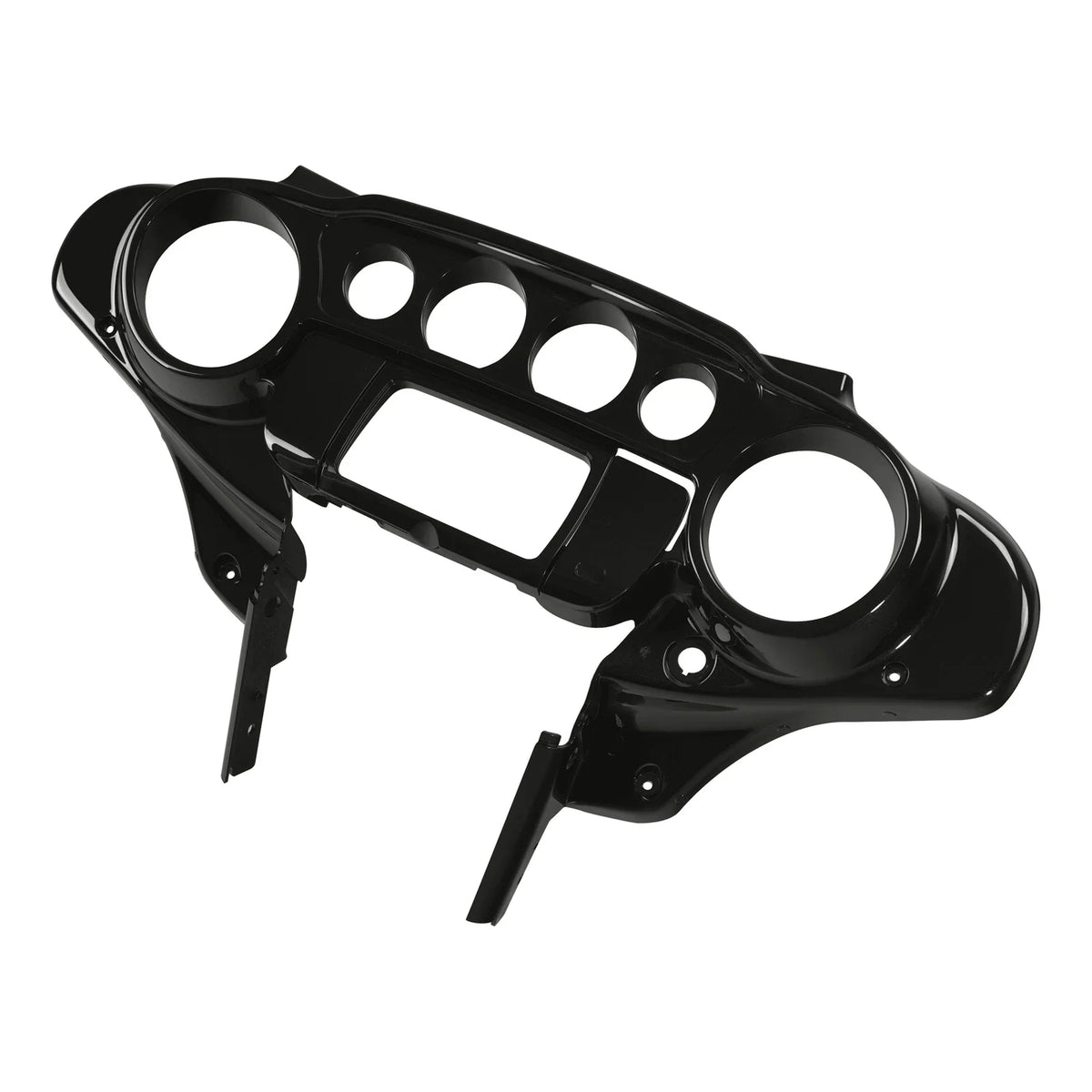 Speedometer Inner Fairing Cover Black Quartz for Harley Electra Glide 14-24