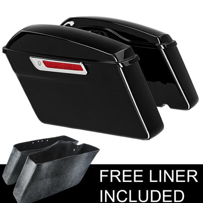 Hard Saddlebags & Conversion Bracket for Harley Softail Fat Boy (2018–Present)