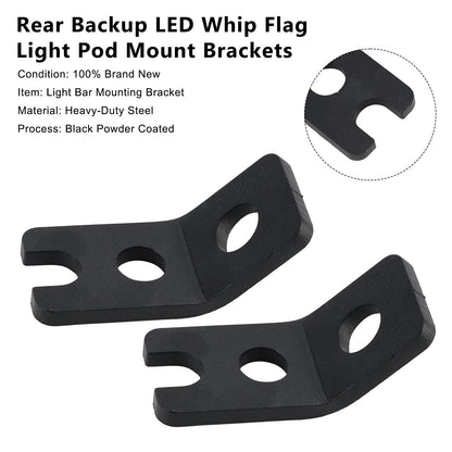 Mount Brackets for Rear Backup LED Light Pods - Polaris RZR XP 1000 900