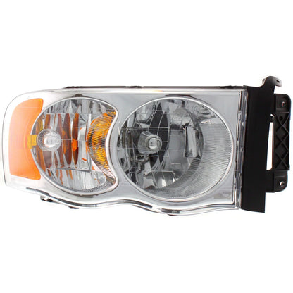 Headlight Assembly Set of 2 for Dodge Ram 1500 (2002–2005) with Bulb