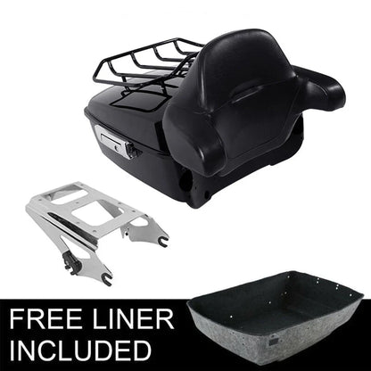Backrest Mount for Trunk on Harley Road King Glide 2009-2013 Touring