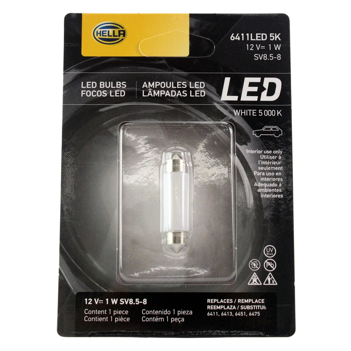 6411LED Stepwell Bulb from Hella for Toyota Hilux N70