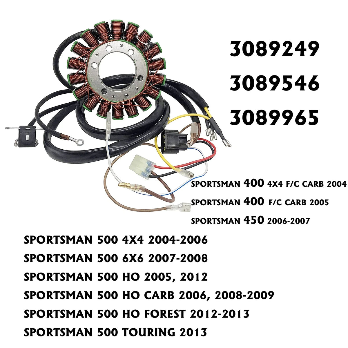 Stator Magneto Coil for Sportsman 500 HO Carb (2006-2009) by Polaris