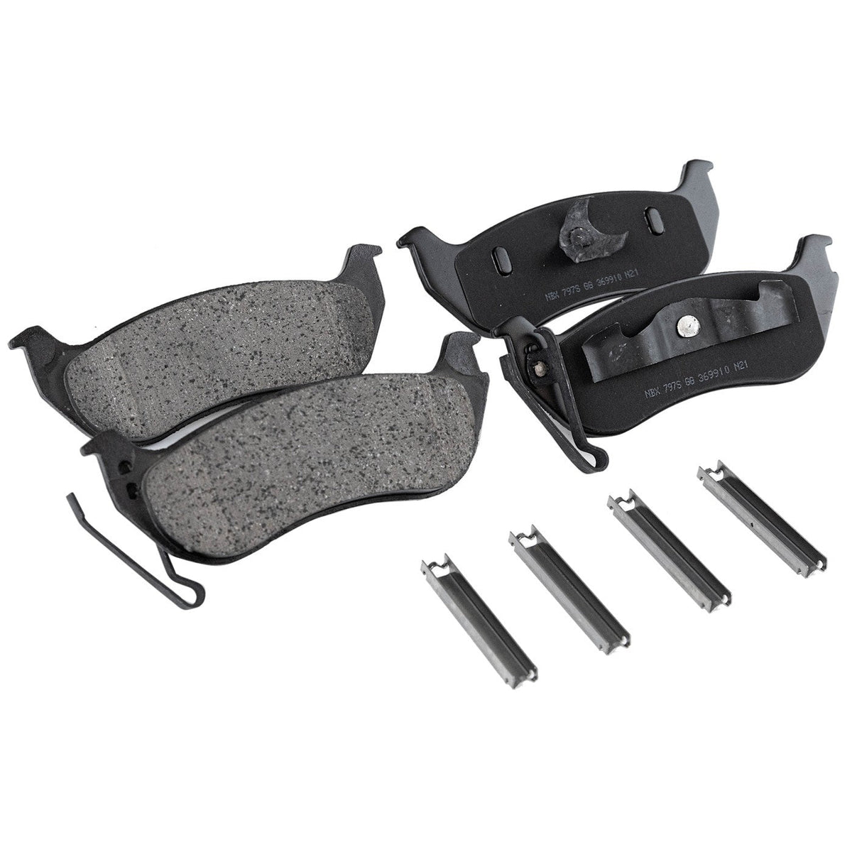 Rear Brake Pad Set for Liberty Jeep RWD (2003-2007)
