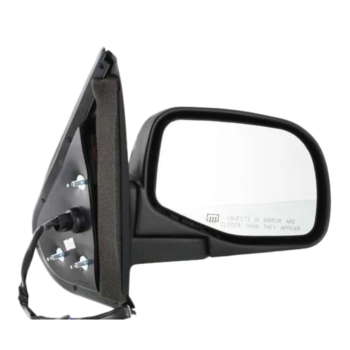 Power Heated Mirror for Mercury (FO1321168) Right Side Textured Black
