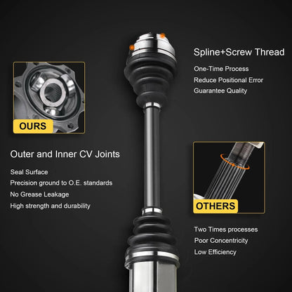 CV Axle Assembly Front for Nissan Rogue 2008-2015