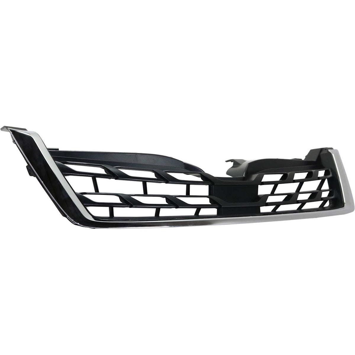 Grille for Subaru Forester (2017–2018) Textured Shell Chrome Trim CAPA