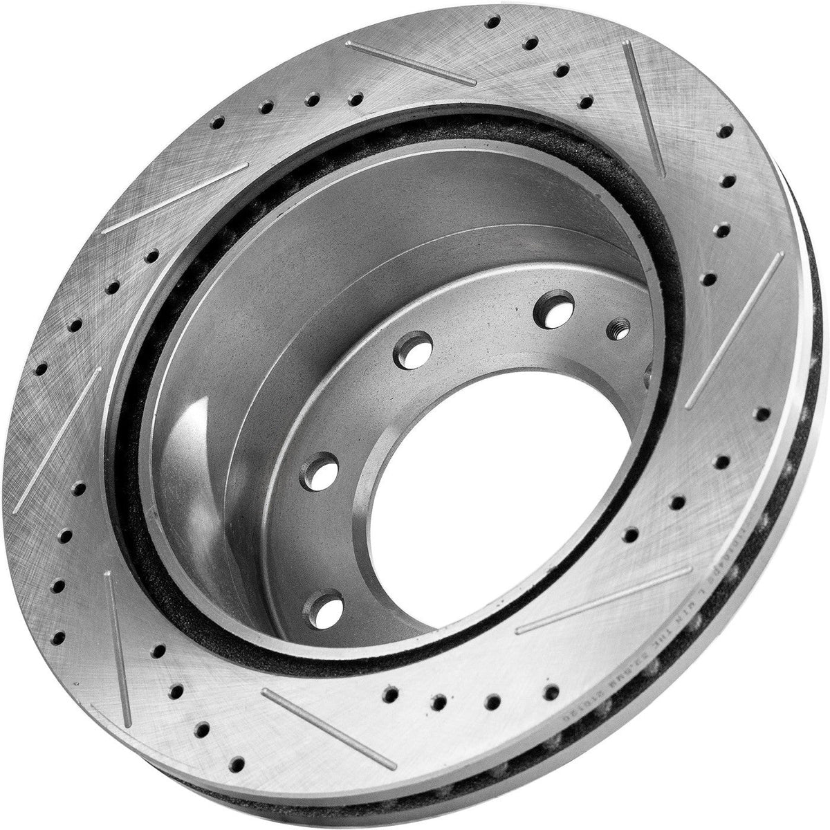 Cross-drilled Brake & Pad Kit for 2011-2019 Chevy Silverado 2500 HD