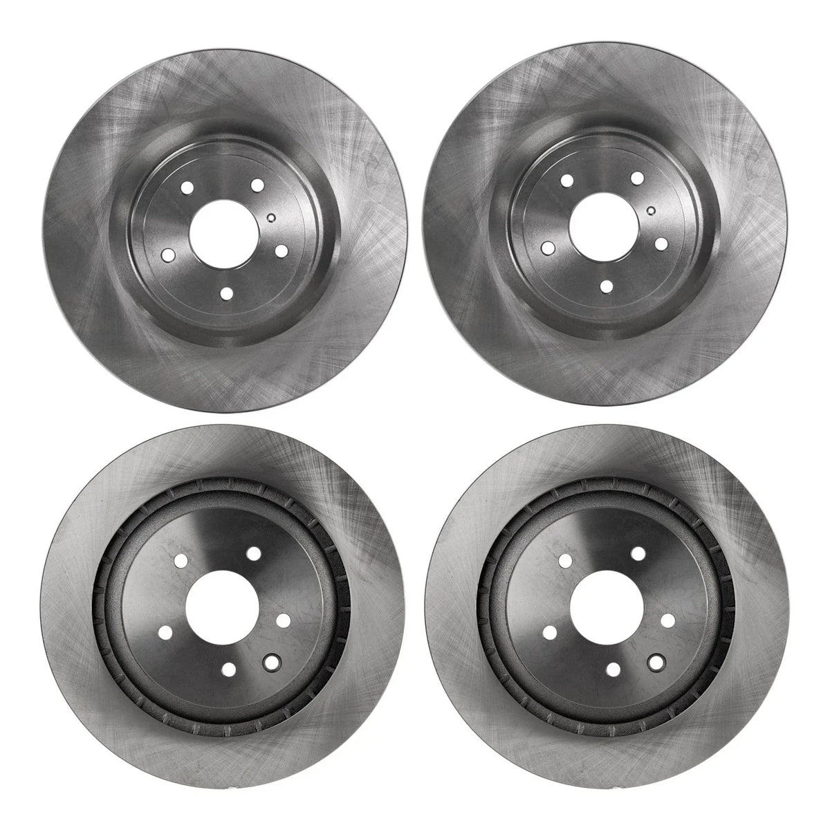 Front and Rear Disc Brake Rotors for Nissan 370Z (2009–2019)