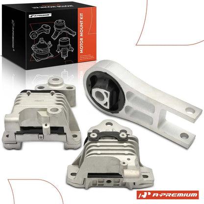 3X Engine Motor & Transmission Mount for Jeep Cherokee (2014–2017)