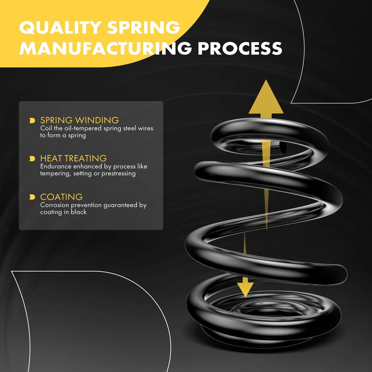 Coil Springs (Front) for Ford Taurus X/Mercury Sable 2008-2009