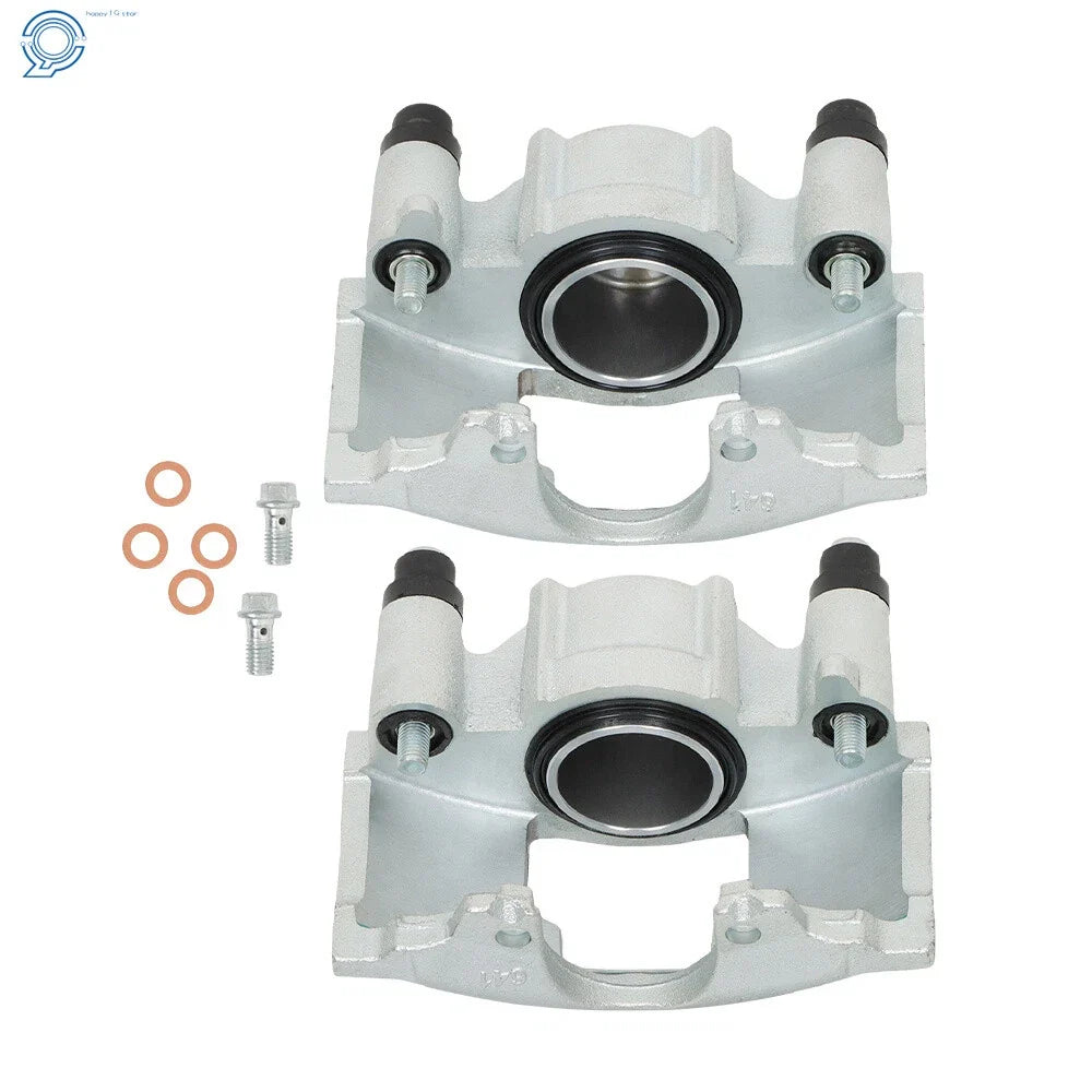2x Front Brake Caliper for GMC C2500 (1989–1998) & Cadillac DeVille (1990)