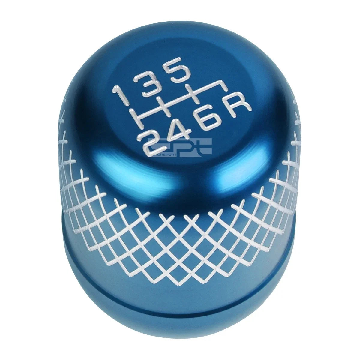 6-Speed MT Transmission Shift Knob for JDM Vehicles (Light Blue)