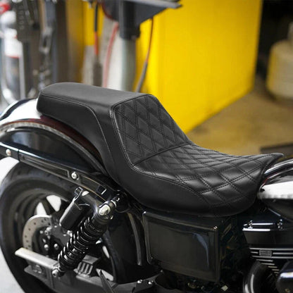 Passenger Driver Seat for Harley Dyna Super Wide Glide 2006-2017