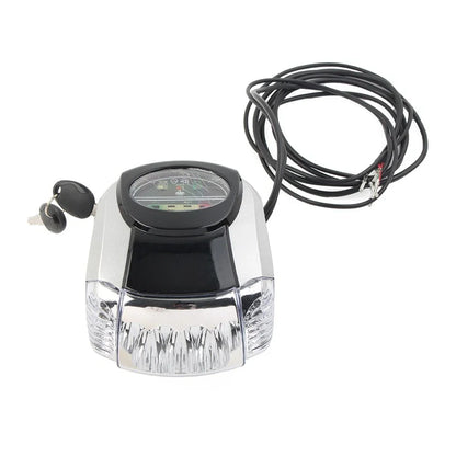 LED Headlight Key Switch Horn for Harley Bike (60V)