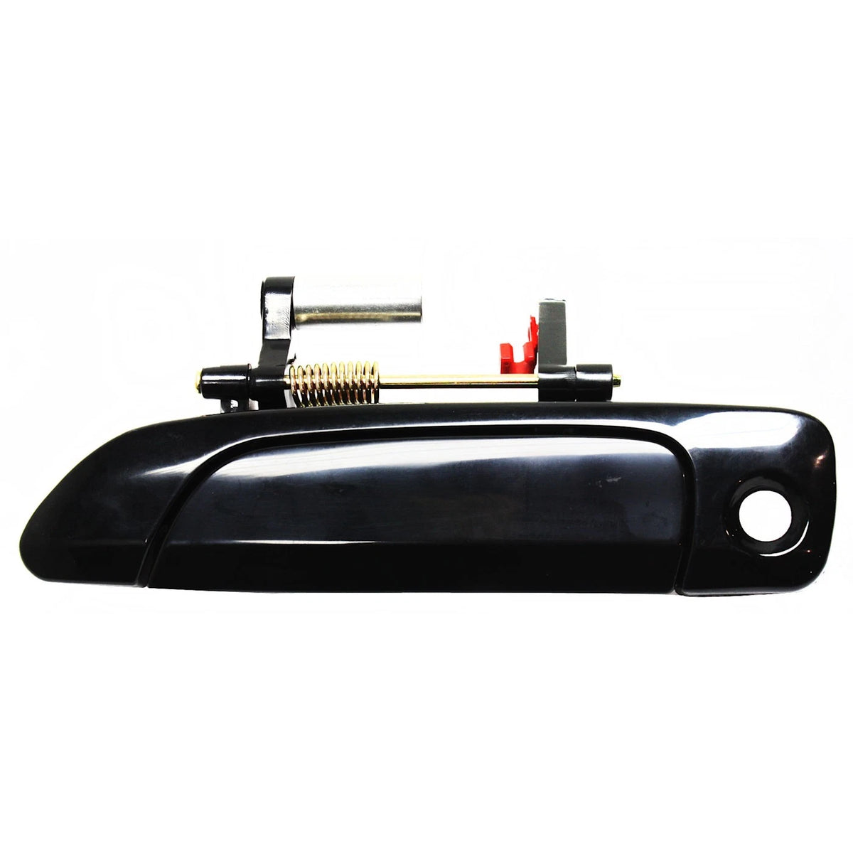 Set of 2 Door Handles for LH Smooth Black