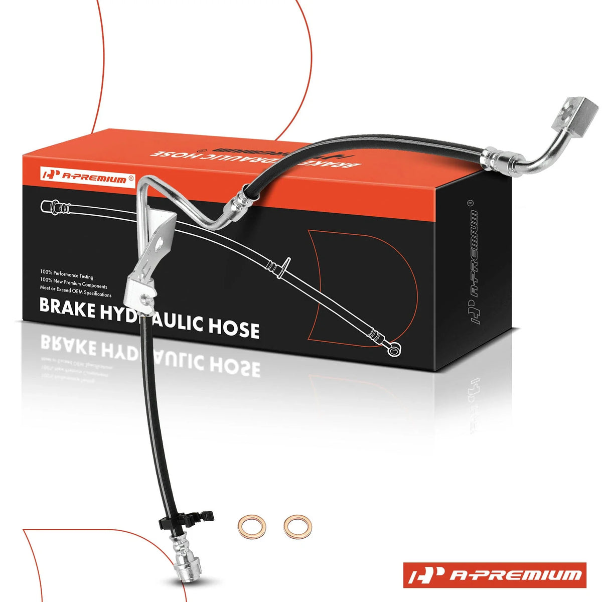 Front Left Brake Hydraulic Hose for Buick LaCrosse (2017)
