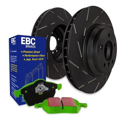 Set of 2 Brake Disc and Pad Kits for Chevy Tahoe