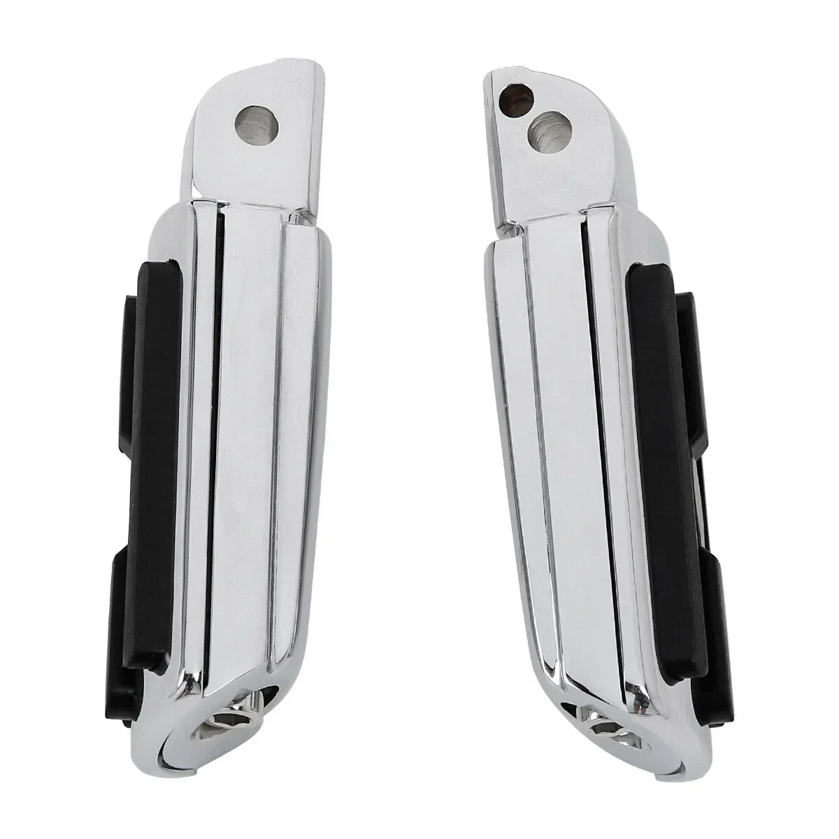 Rear Foot Pegs in Chrome for Harley FXFB Fat Bob 2018-2025