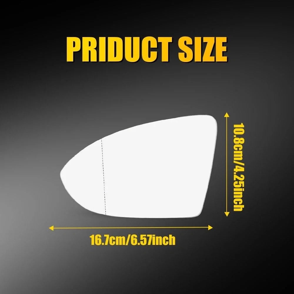 Driver Heated Mirror Glass for Alltrack & SportWagen (2015-2019)