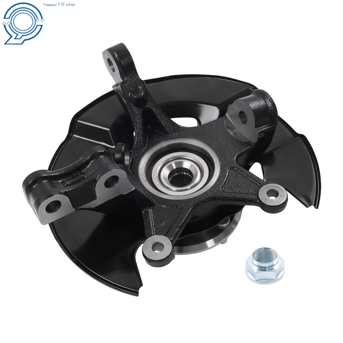 Front Right Steering Knuckle & Wheel Hub Bearing for Honda Pilot (2003–2004)