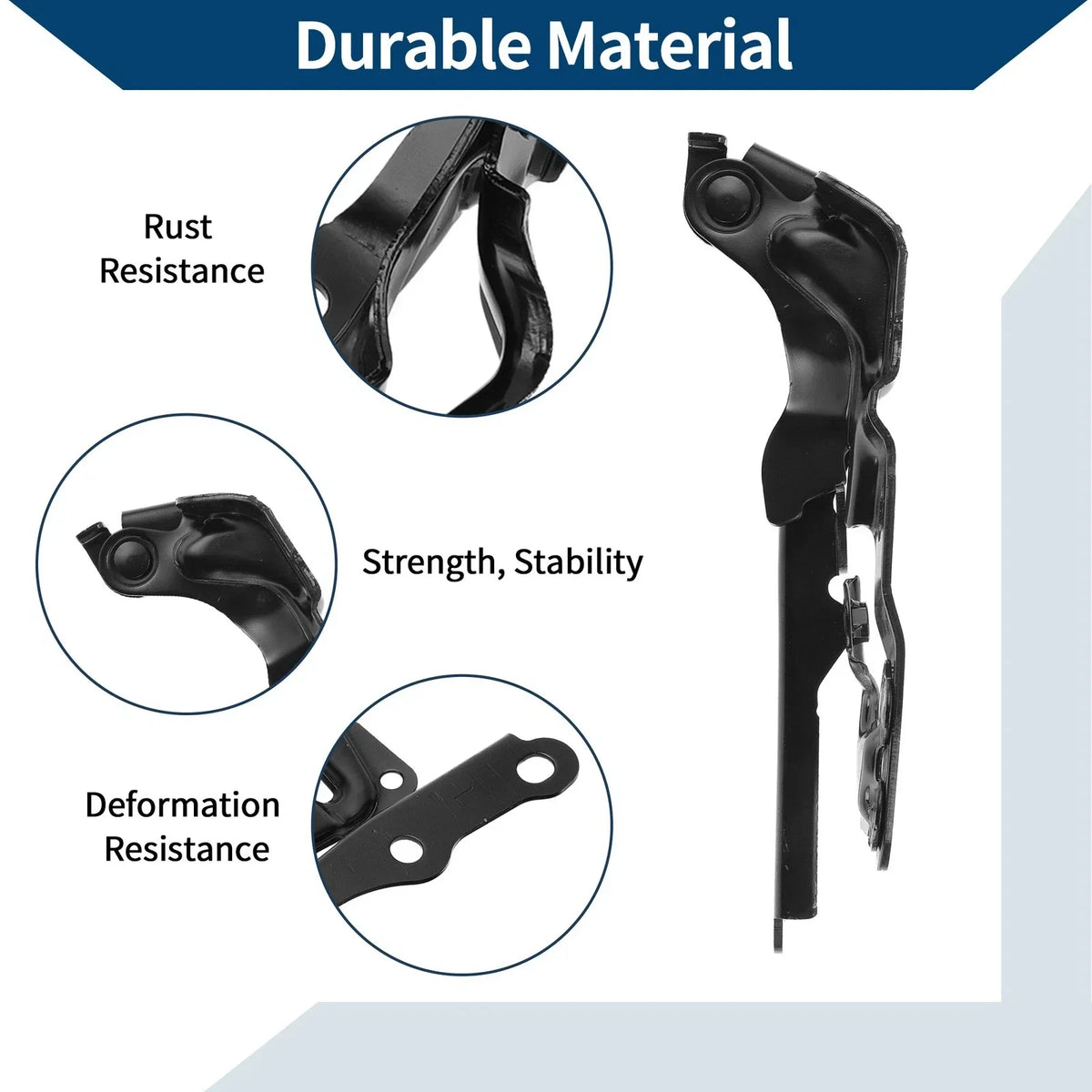 Hood Hinges - Front Bonnet Bracket for Lexus ES350 2007-2012 (1 Pair)