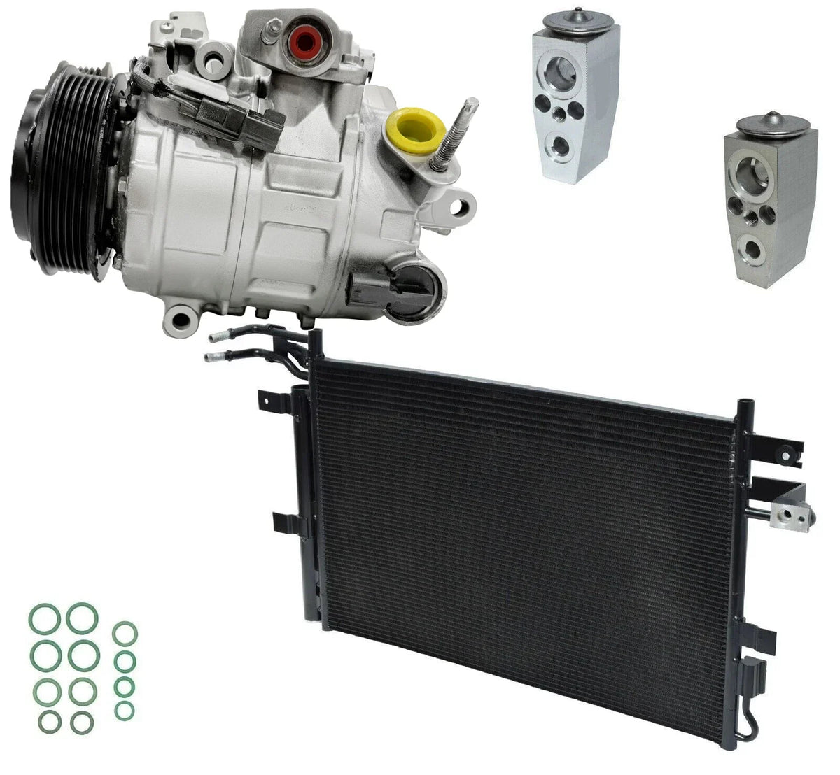A/C Compressor Kit With Condenser for Ford Flex 3.5L (2019–2019)