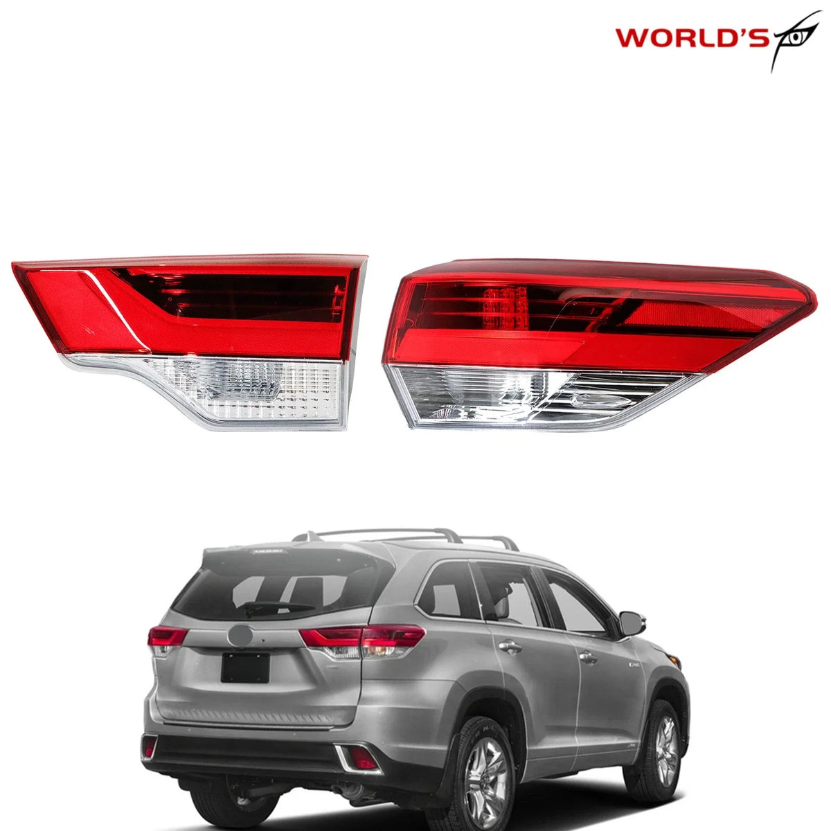 LED Tail Light Lamp for Toyota Highlander (2017–2019)