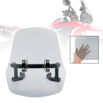 Windshield + Bracket Assembly for CRF250L/S CRF250M CRF300L 2021-2022