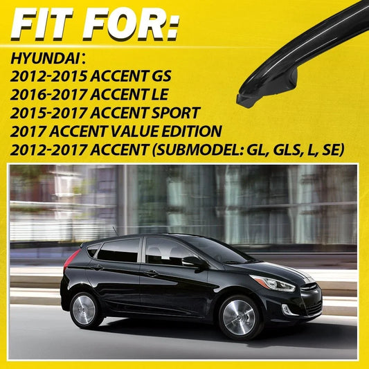 Exterior Door Handle Set of 2 for Hyundai Accent (2012–2017) EXV