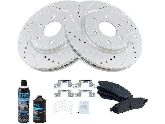 Front Brake Pad and Rotor Kit for Suzuki Equator (2009–2012) SS782CB