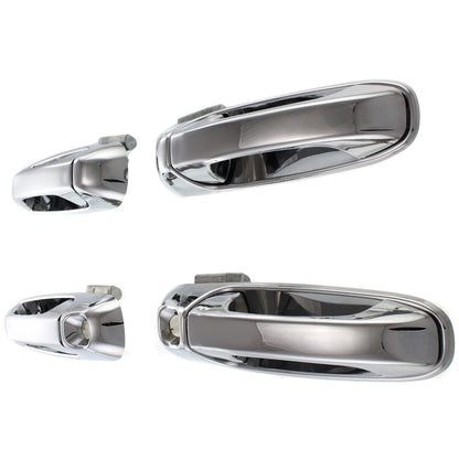 Exterior Door Handle for Dodge Ram 3500 (2003–2009) Front Rear 4-Door
