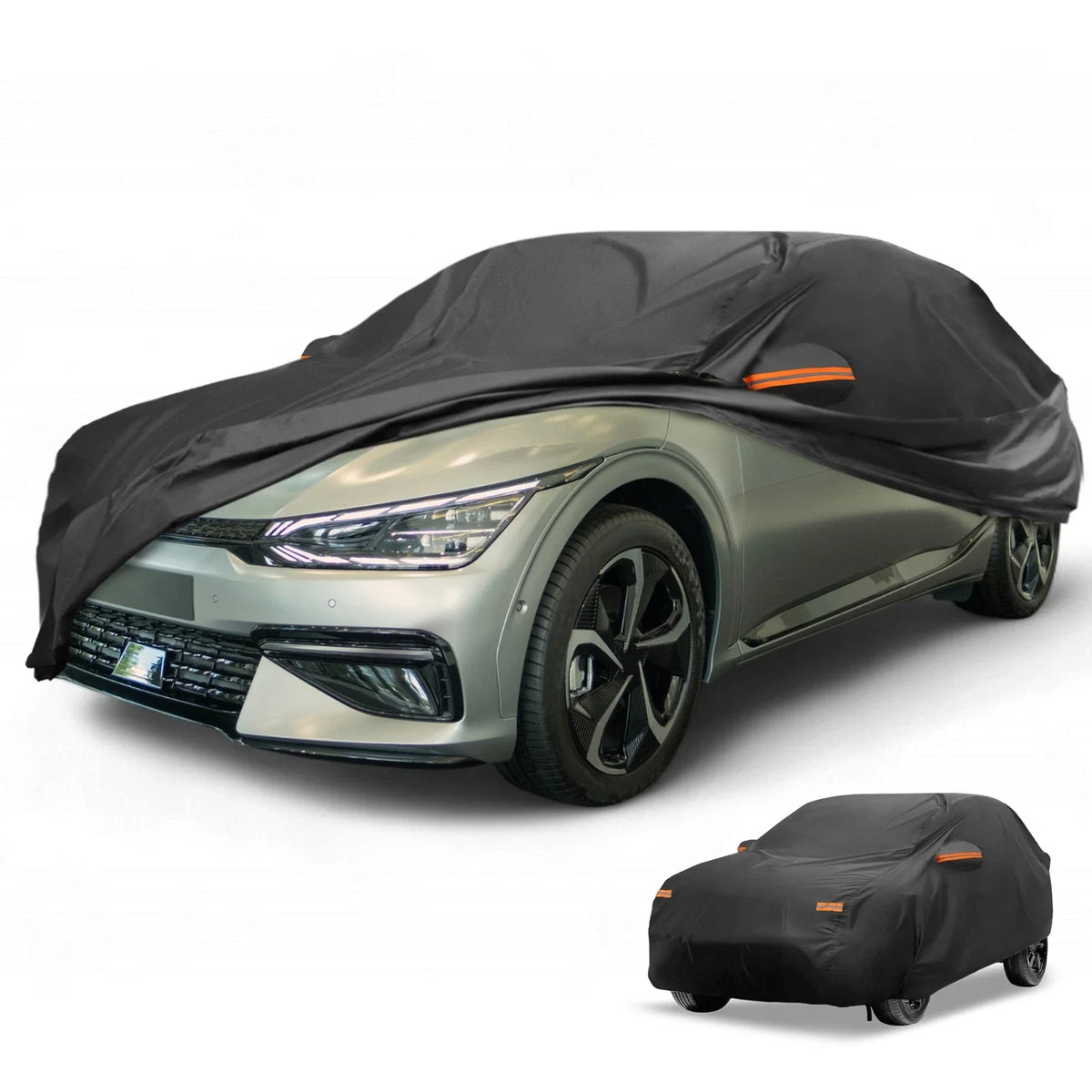 Waterproof Car Cover for Kia E-Niro (190T-PU, Black)